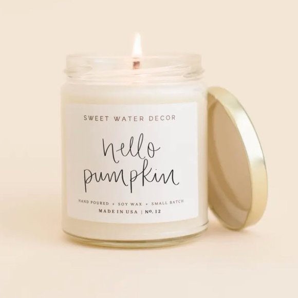 hello pumpkin soy candle - Picture 2 of 3